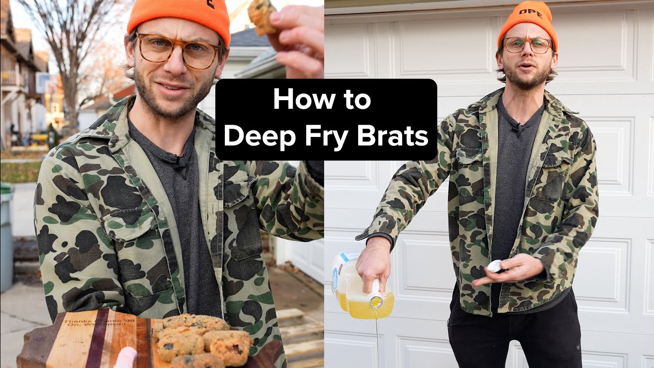 How to Deep Fry Brats YouTube