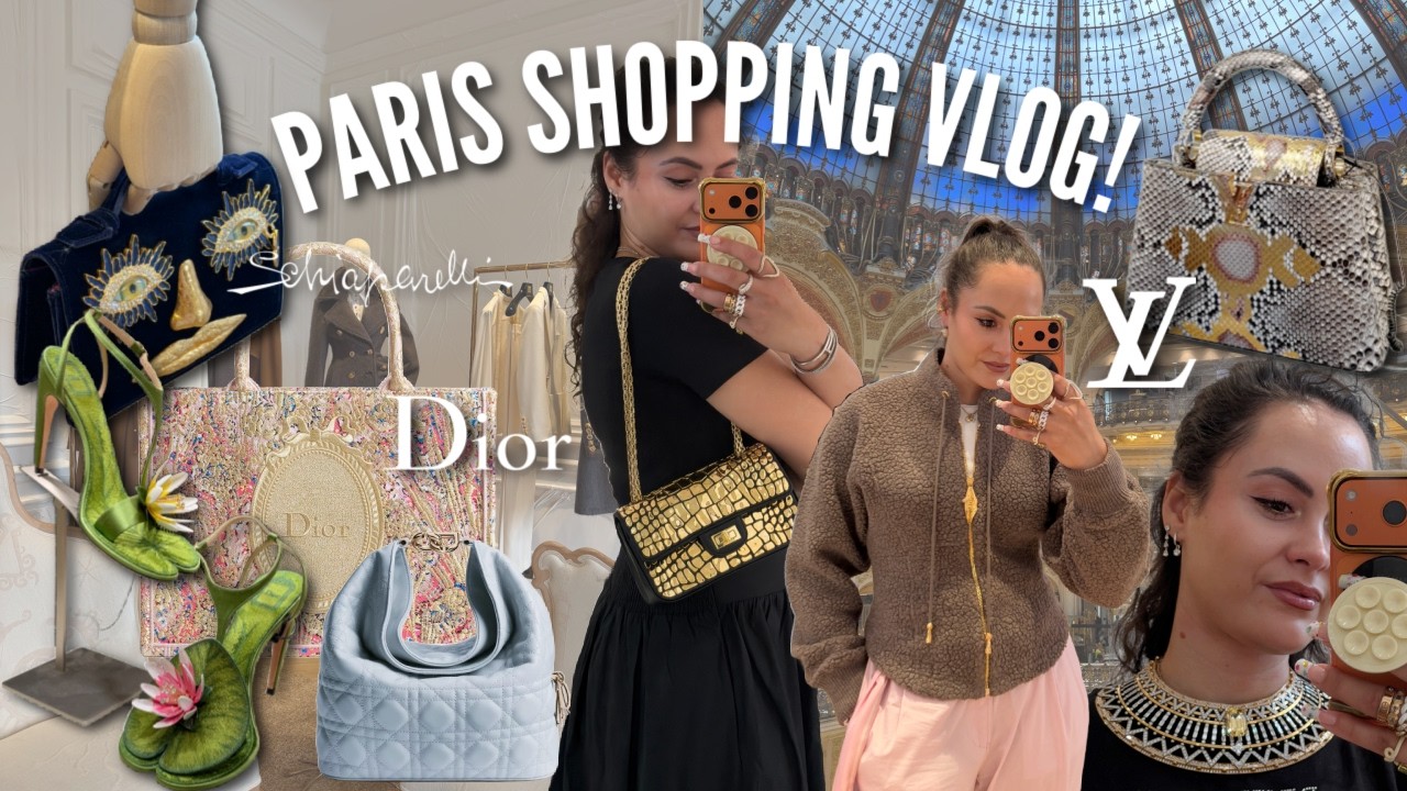 *WITH PRICES* Paris Luxury Shopping Vlog 2026 ft. Schiaparelli, Dior etc.