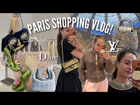Video *WITH PRICES* Paris Luxury Shopping Vlog 2026 ft. Schiaparelli, Dior etc.