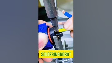 how to work automatic soldering robot? #diyelectronics #solderingrobot #howtosoldering
