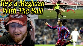 NFL Fan Reacts to Ronaldinho Gaucho - Impossible Moments