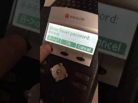 วีดีโอ: ฉันจะรีเซ็ตรหัสผ่านผู้ดูแลระบบ Polycom ได้อย่างไร
