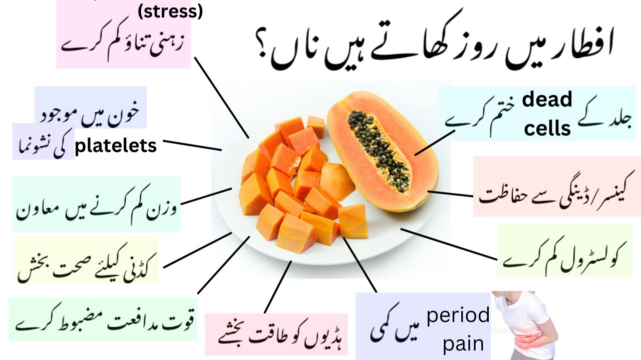 Papaya benefits in urdu papita khane ke fayde papita khane se kya hota hai پپیتے کے فوائد