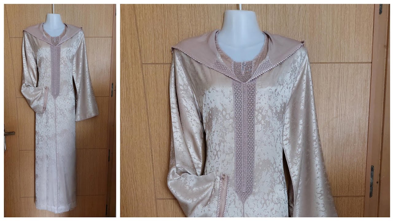 جلابة دوبياس  بالراندة قفطان بالعقيق او جلابة بشميشة