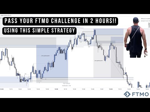 20R+ IN ONE DAY! HOW-TO PASS YOUR FTMO FUNDED CHALLENGE IN UNDER 2 HOURS! (FOREX,  SMC, AUDUSD) 🔥
