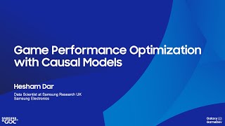 Game Performance Optimization with Causal Models