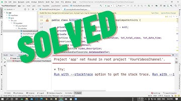 Fix Android Project:-  Project 