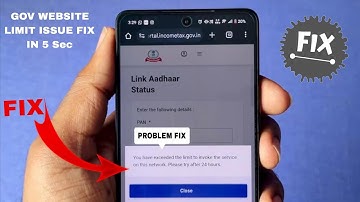 You have exceeded the limit to invoke the service on this network. please try after 24 hours Fix