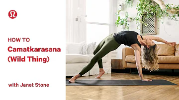 How To Wild Thing Pose (Camatkarasana) with Janet Stone