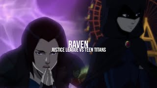 Raven scene pack | Justice League VS Teen Titans