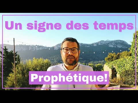 Update New Un signe des temps prophétique