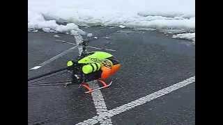 Bergen RC Turbine Helicopter Tracking and HoverTest Resimi
