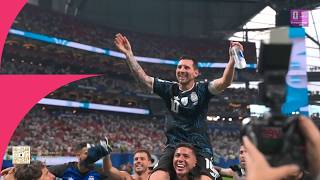 Lifted a legend, hero's celebration for Messi after semi-final triumph | FIFA World Cup 2026™