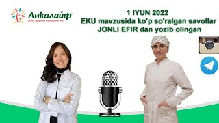 EKU haqida ko'p so'raladigan savollarga Ankalife reproduktologlari jonli efrida javob berishdi