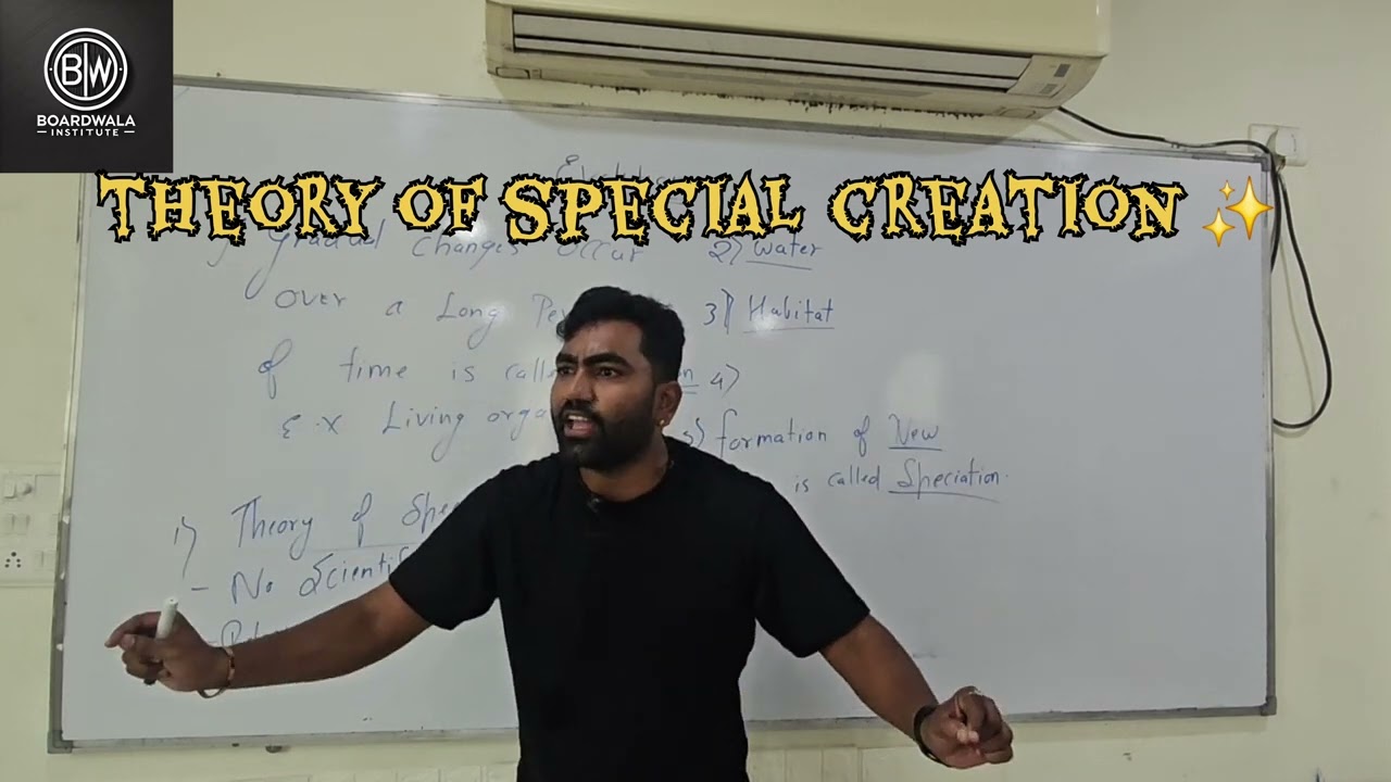 theory  of special  creation .