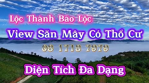 Khu Đất Có 1 0 2-View Săn Mây Lộc Thành- Đất Thổ Cư Xây Nhà Trên Mây