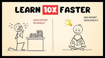 How to LEARN FASTER than 99% of PEOPLE