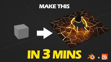 Make this GLOWING EFFECT in 3 minutes - Blender + Houdini workflow