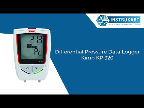 Kimo KP 320 | Bluetooth Differential Pressure Data Logger