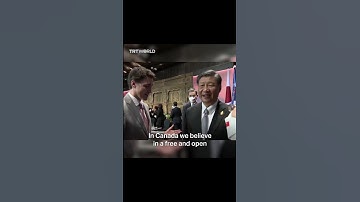 Chinese president confronts Trudeau at the G20