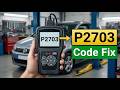 How To Fix P2703 Code - Transmission Friction Element D - P2703 Fix