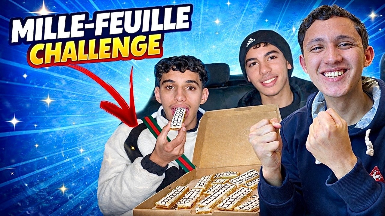 Mille Feuille Challenge 😱 | تحدي كرطونة الملفوي