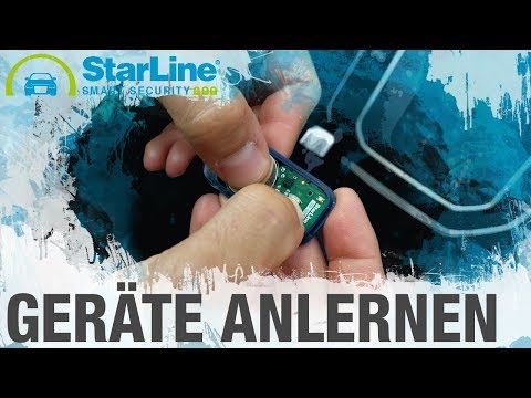 StarLine Alarmanlagen & Ortungssysteme - Anlernen & Löschen von Bluetooth TAGs und Smartphones