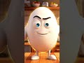 Egg VS Bacon Drama #healthfacts #viralshorts #educationalshorts #foodcomedy