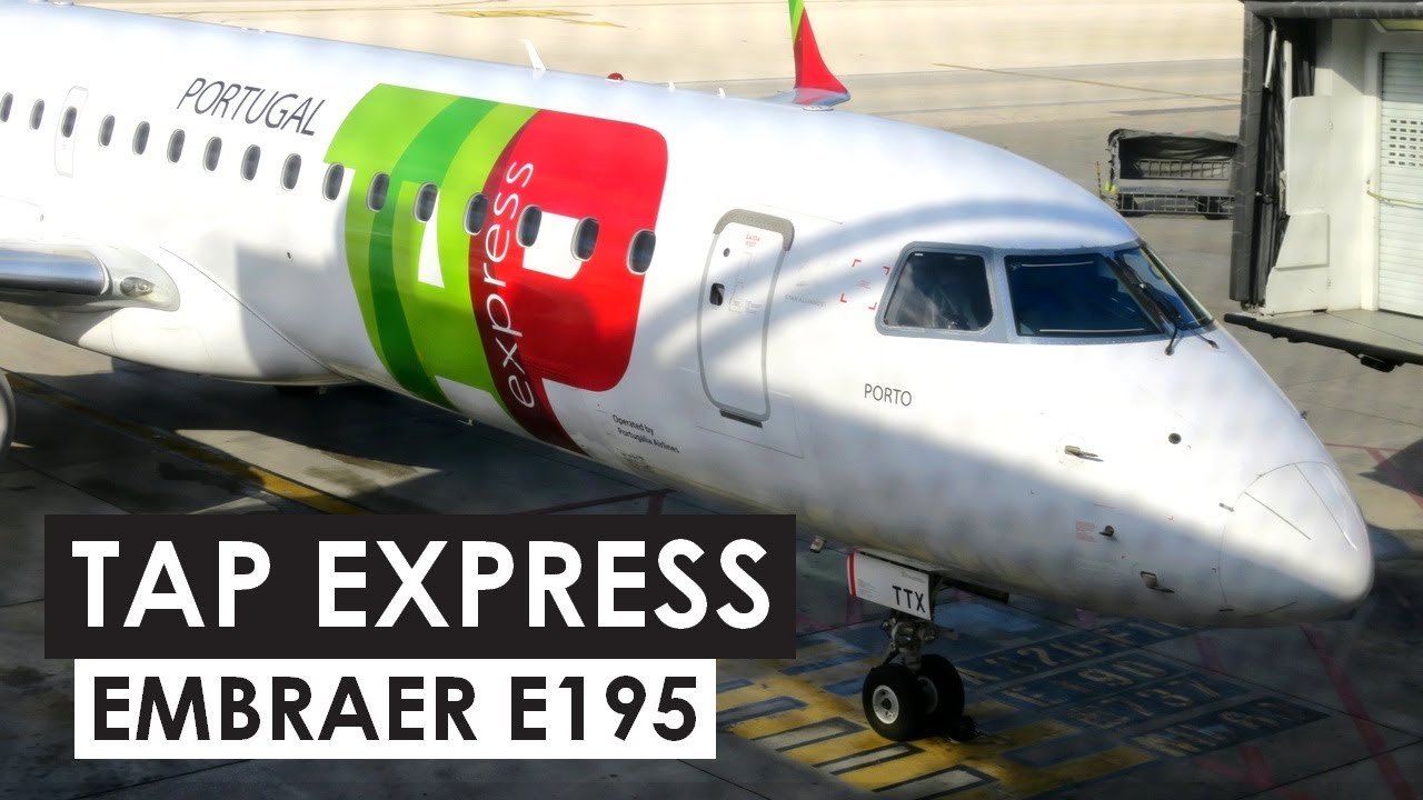 Flight Report] TAP EXPRESS | Lisbon ✈ Paris | Embraer E195 | Business -  YouTube