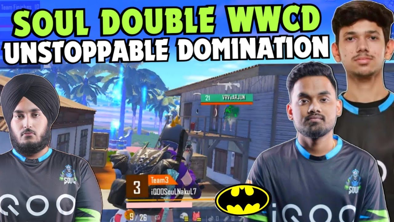 iQOOSouL Double WWCD SouL Unreal Domination 😳 SouL Manya & Rony on Fire ...