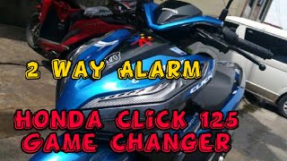 2 Way Alarm Installation in Honda Click 125 Game Changer screenshot 5