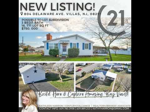 804 Delaware Avenue, Villas, NJ home video tour