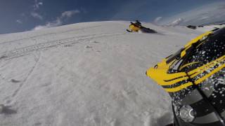 trawers snowmobile sidehill