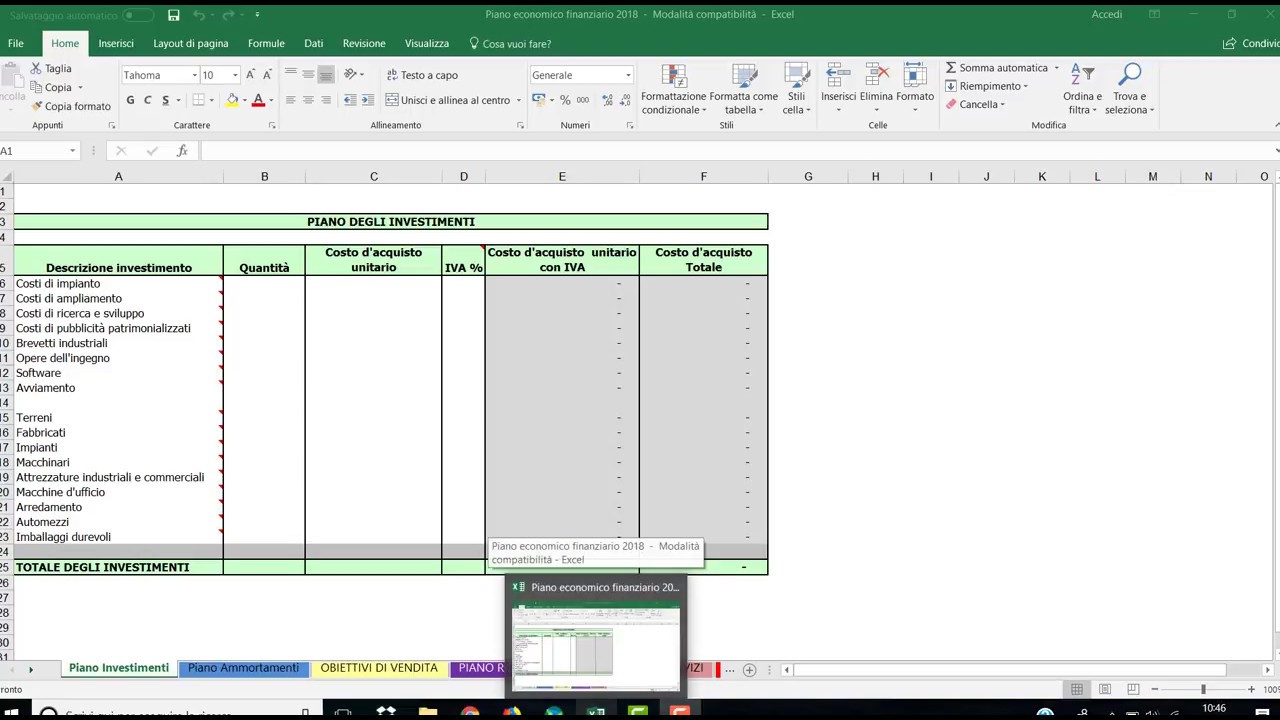 Update New Come fare il Business Plan - Il Piano Economico-finanziario - video Promo