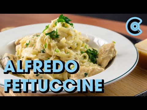 Video: Fettuccine Với Sốt Kem Và Chanterelles