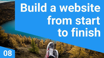Build a repsonsive website tutorial 8 - Designing the slideshow