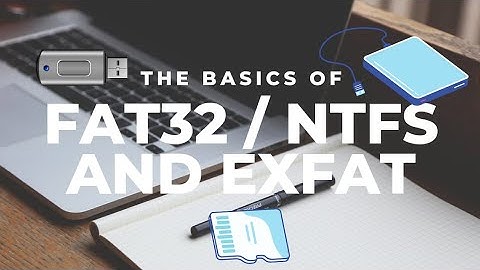 What is File System, What is FAT32, ExFAT, NTFS. Hindi