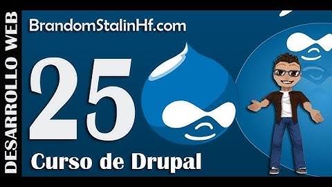 25. Menú en Drupal: Creación de Menú - Contenidos