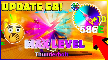 UPDATE 58! Max Level Thunderbolt | Reached Highest Rank in ARENA | WFS | Roblox