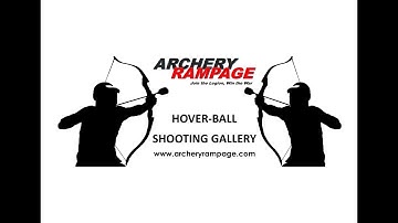 Hover-Ball Inflatable Shooting Gallery From Archery Rampage