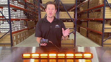 Virtue-8® Linear LED Traffic Advisor Light Bar - Product Demo & Features