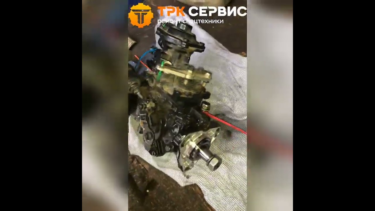 Снятие ТНВД с CASE570ST