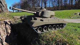 M26 pershing Henglong RC Tank Panzer 4K