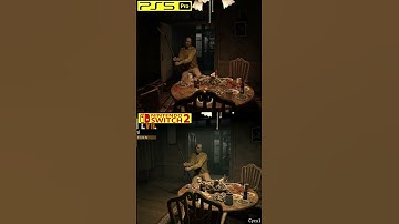 Resident Evil 7 Nintendo Switch 2 vs PS5 Pro Early Graphics Comparison