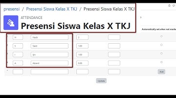 Tutorial Menginstall Plugins Attendance untuk Presensi (Absensi) Siswa di Moodle