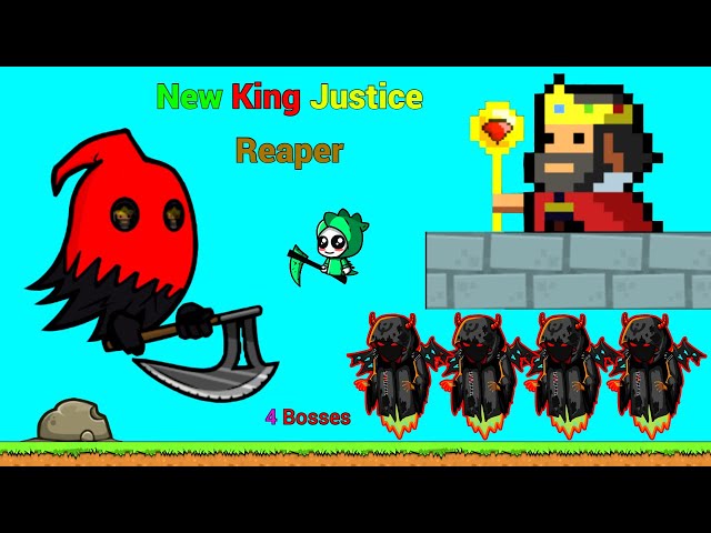 Unleashing King Justice: New Ghost Reaper Skin  Evoworld.io Short Gameplay  Showcase! 
