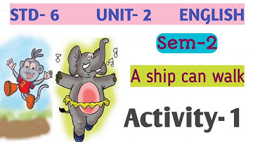 Std6 sem2 eng unit2 activity1