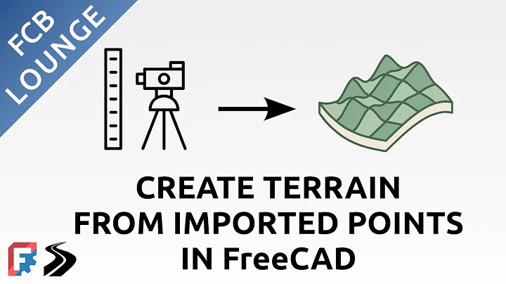 Create Terrain from Imported Survey Points in FreeCAD | Road Workbench