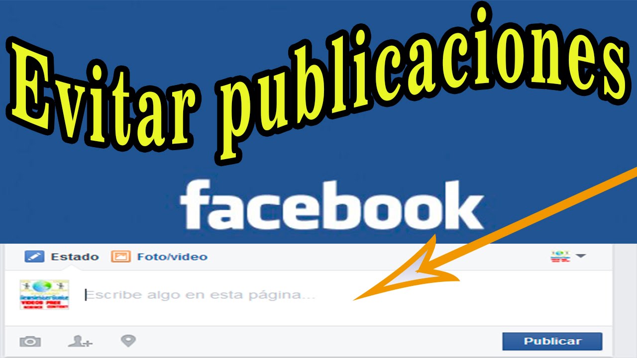 como evitar que publiquen en mi pagina de facebook