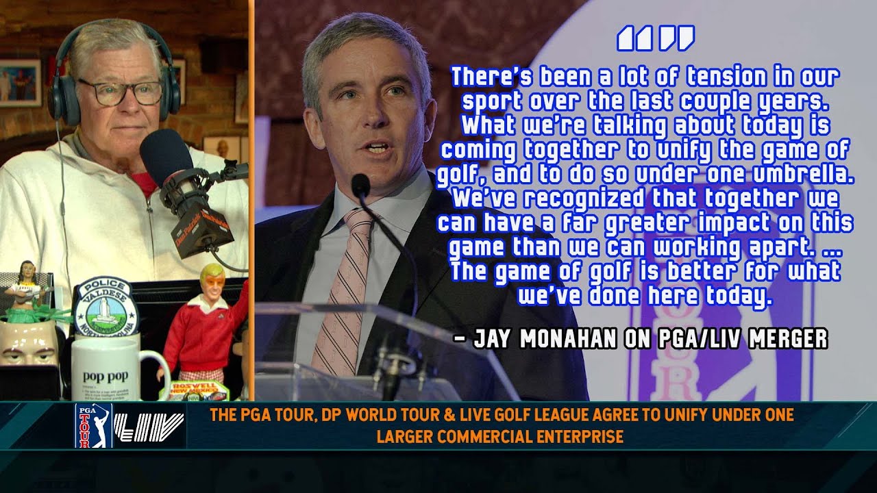 "The Saudis Bought The PGA Tour" – Dan Patrick Discusses The PGA-LIV Merger | 06/07/23